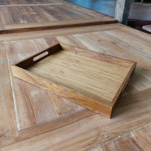 Load image into Gallery viewer, Teak Serving Tray
