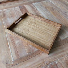 Load image into Gallery viewer, Teak Serving Tray
