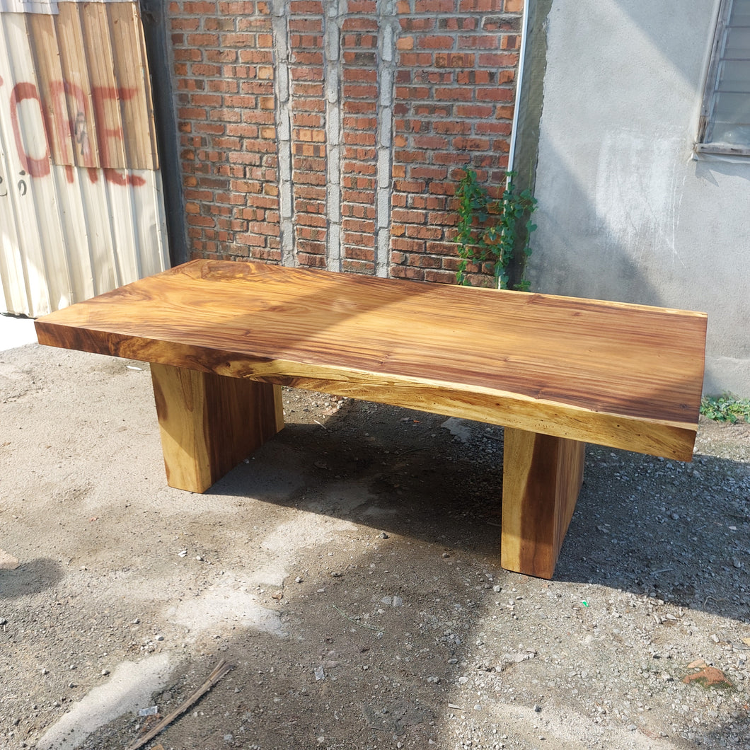 XXL Suar/Raintree Slab Dining Table