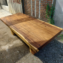 Load image into Gallery viewer, XXL Suar/Raintree Slab Dining Table
