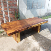 Load image into Gallery viewer, XXL Suar/Raintree Slab Dining Table
