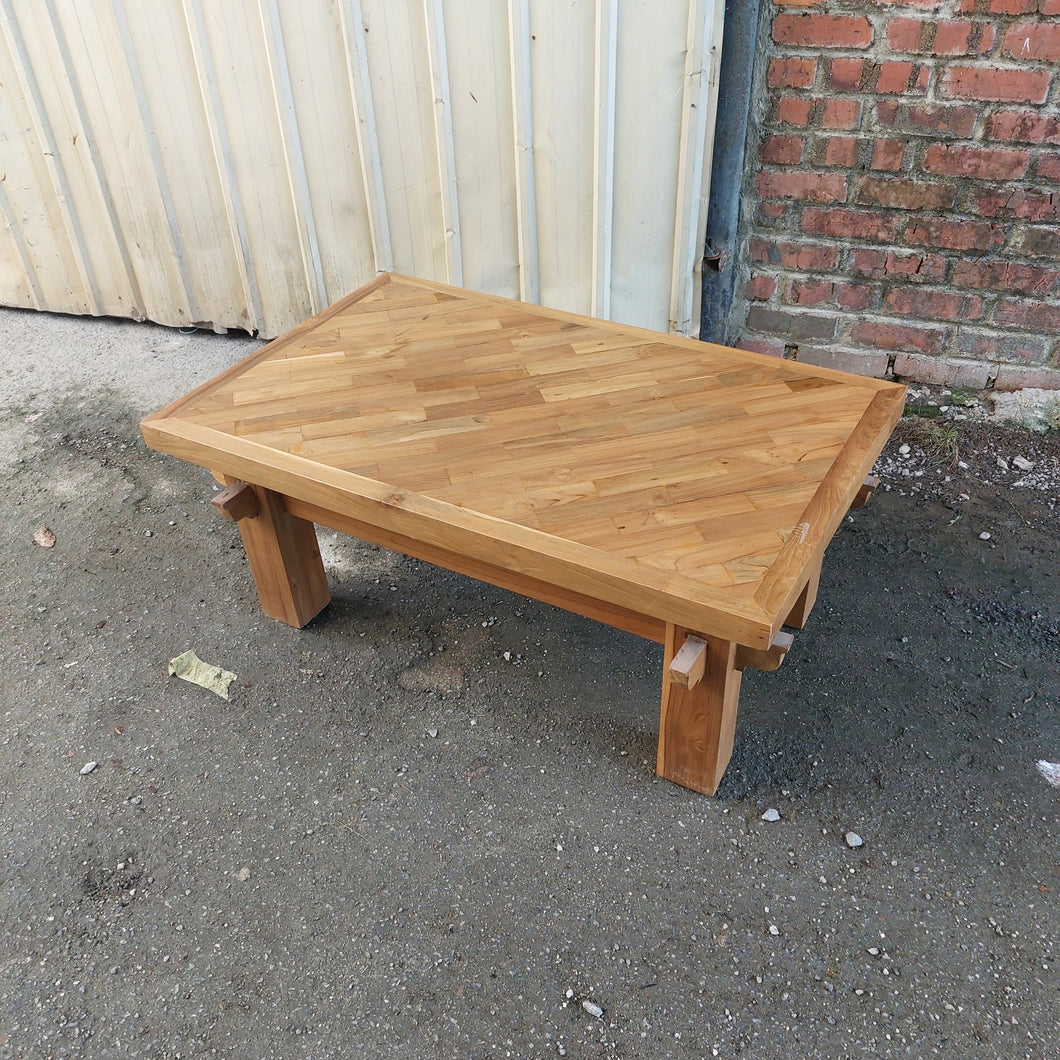 Diagonal Parquet Coffee Table