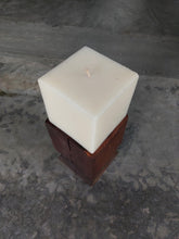 Load image into Gallery viewer, Vintage Teak Candle Holder (incl. candle) #3
