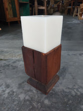 Load image into Gallery viewer, Vintage Teak Candle Holder (incl. candle) #3
