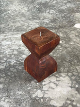 Load image into Gallery viewer, Vintage Teak Candle Holder (incl. candle) #8
