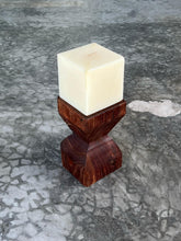 Load image into Gallery viewer, Vintage Teak Candle Holder (incl. candle) #8
