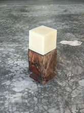 Load image into Gallery viewer, Vintage Teak Candle Holder (incl. candle) #7
