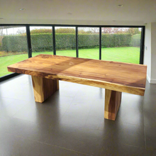 Load image into Gallery viewer, XXL Suar/Raintree Slab Dining Table
